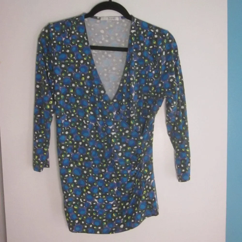 Boden Faux Wrap Top Size 10 - Picture 6 of 11